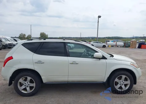2005 Nissan Murano S from USA, damaged, VIN JN8AZ08W05W435564